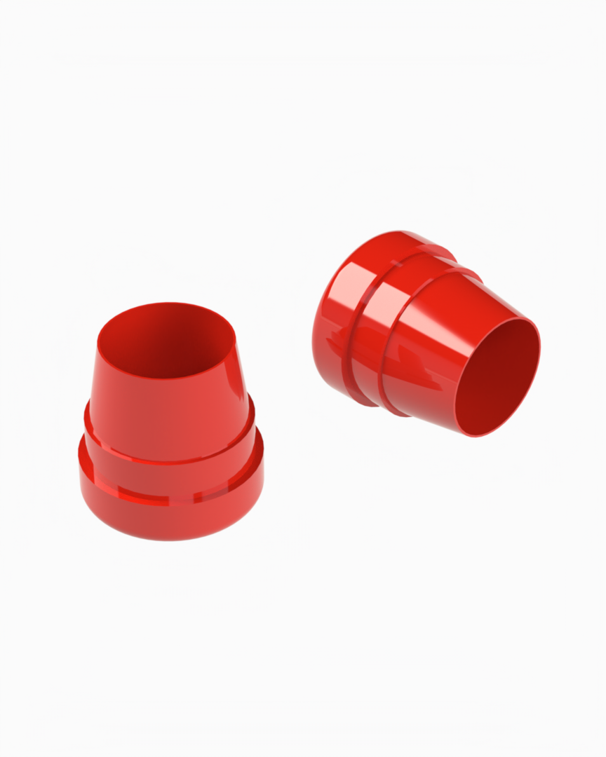 1011 Series Introvert Flat Cap Pipe Profile Caps
