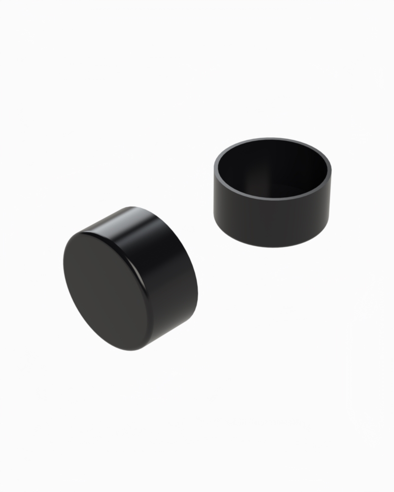 1014 Series Outgoing Connector Flat Cap Pipe Profile Caps