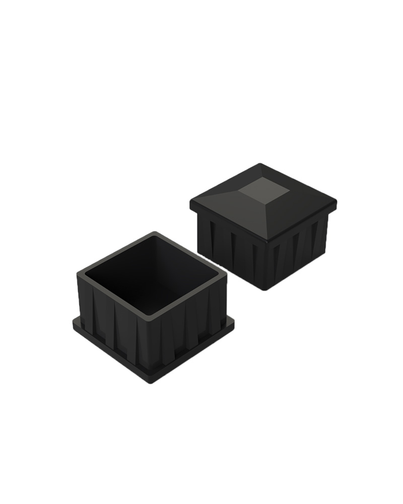 1043 Series Introvert Flat Cap Box Profile Caps