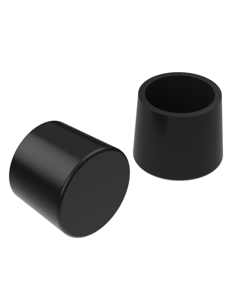 1072 Series Outgoing Connector Flat Cap Pipe Profile Caps