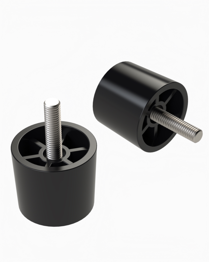 12106 Series Bolt Connection Plastic Type Furniture Feet