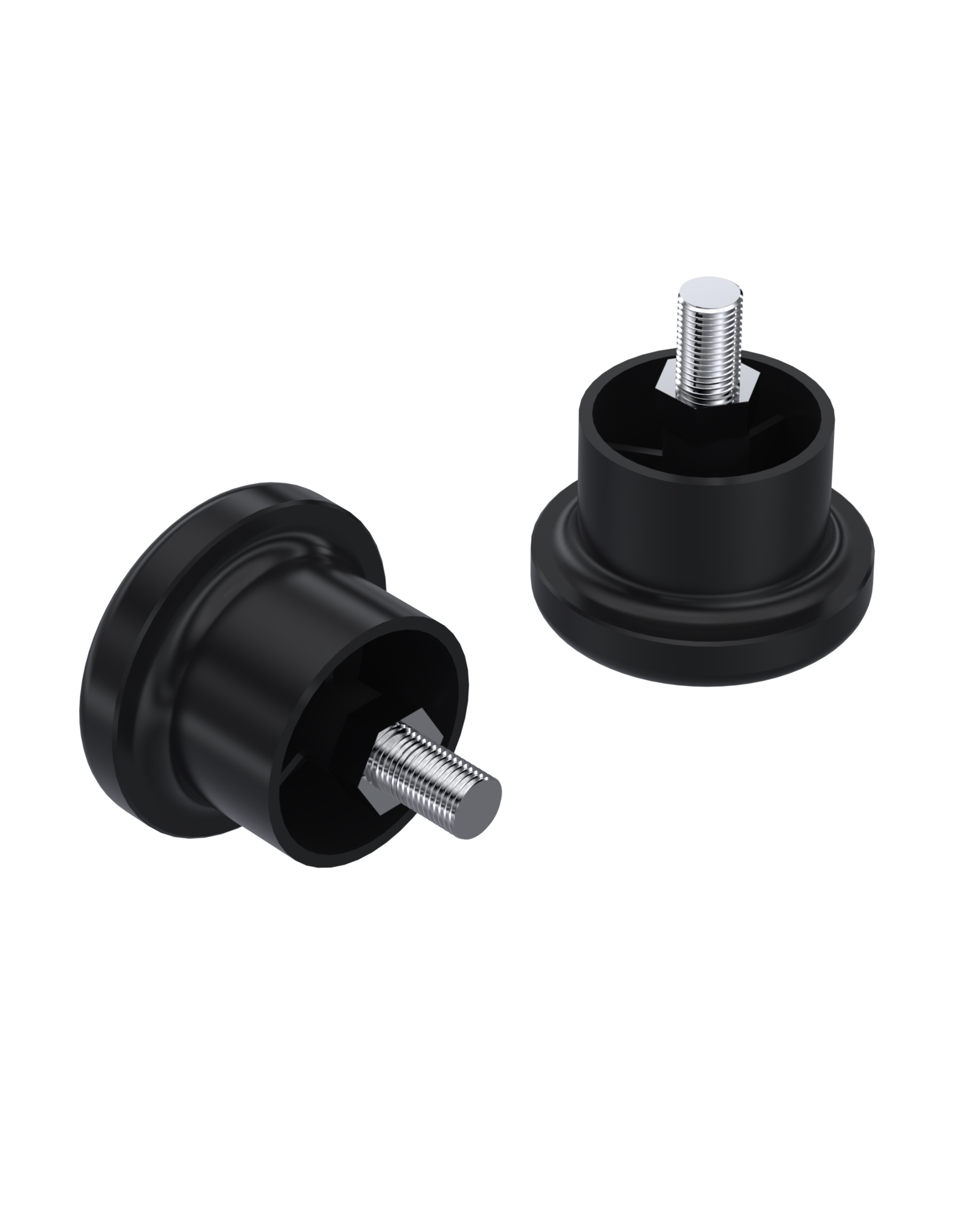 12724 Series Bolt Connection Plastic Type Furniture Feet