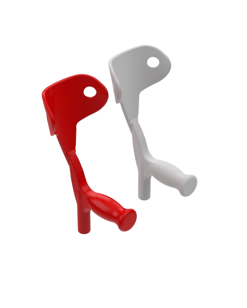 1815 Series Walking Stick Type Medical Plastic Accessoires