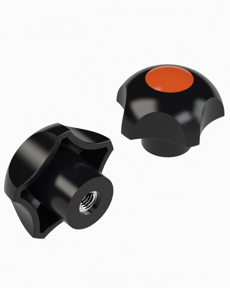 314 Series Bushed Connectors Knob Handles