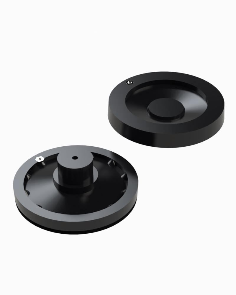 326 Series Bushed Hole Connector Handwheel Handles