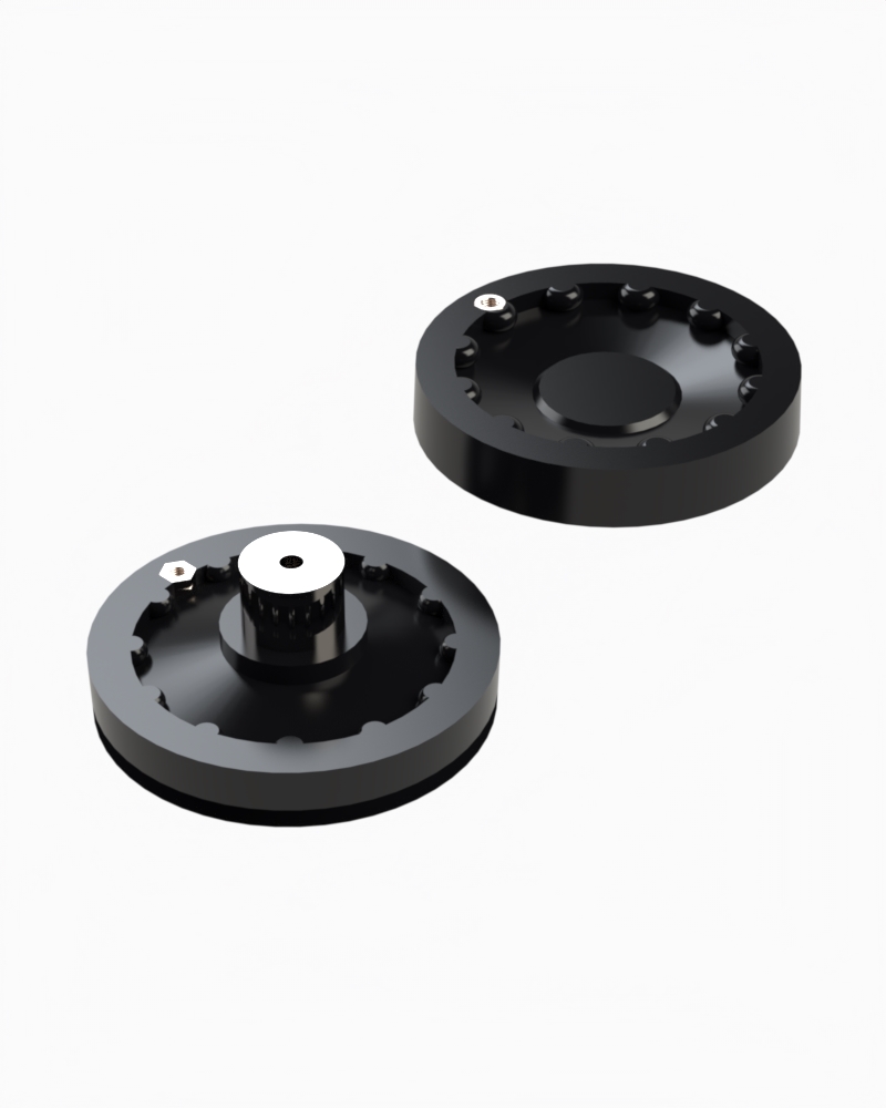 327 Series Bushed Hole Connector Handwheel Handles