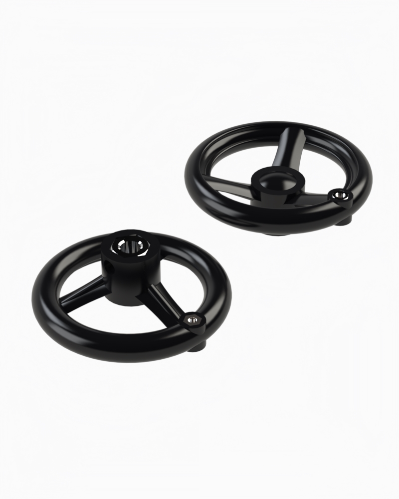 334 Series Bushed Hole Connector Handwheel Handles