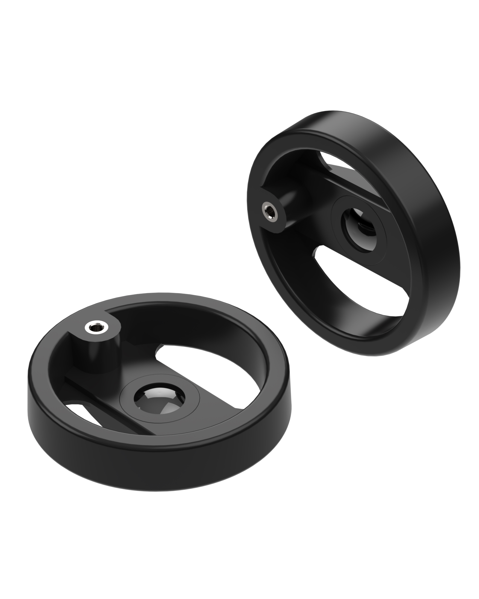 337 Series Bushed Hole Connector Handwheel Handles