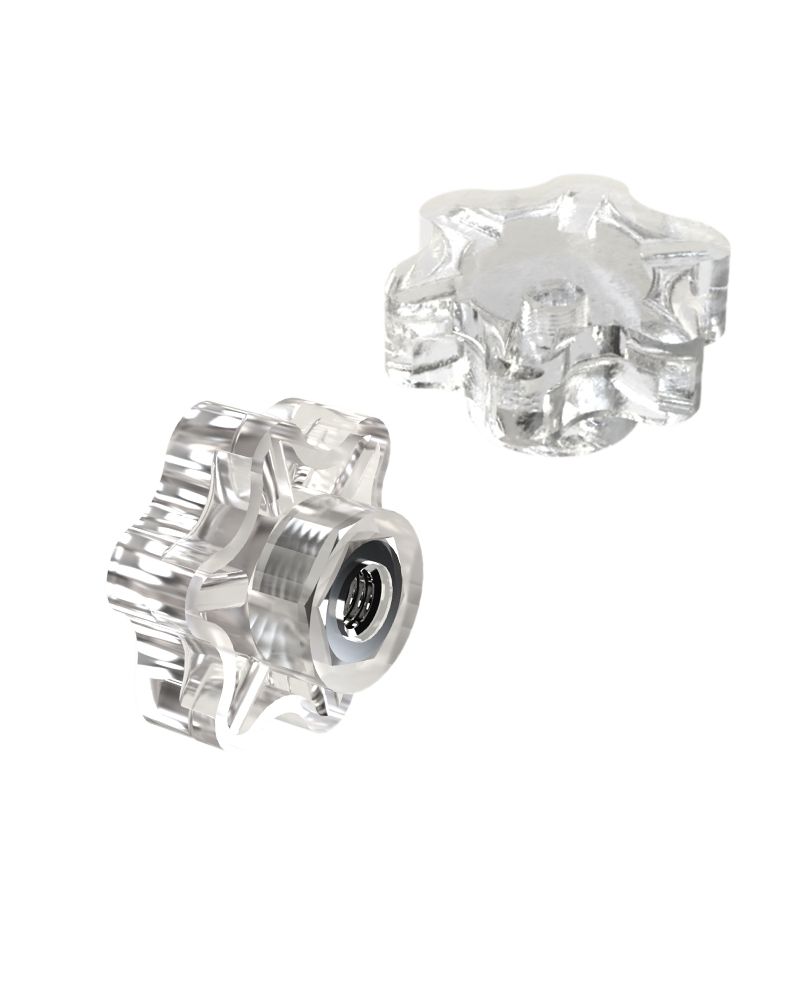 348 Series Bushed Connectors Knob Handles