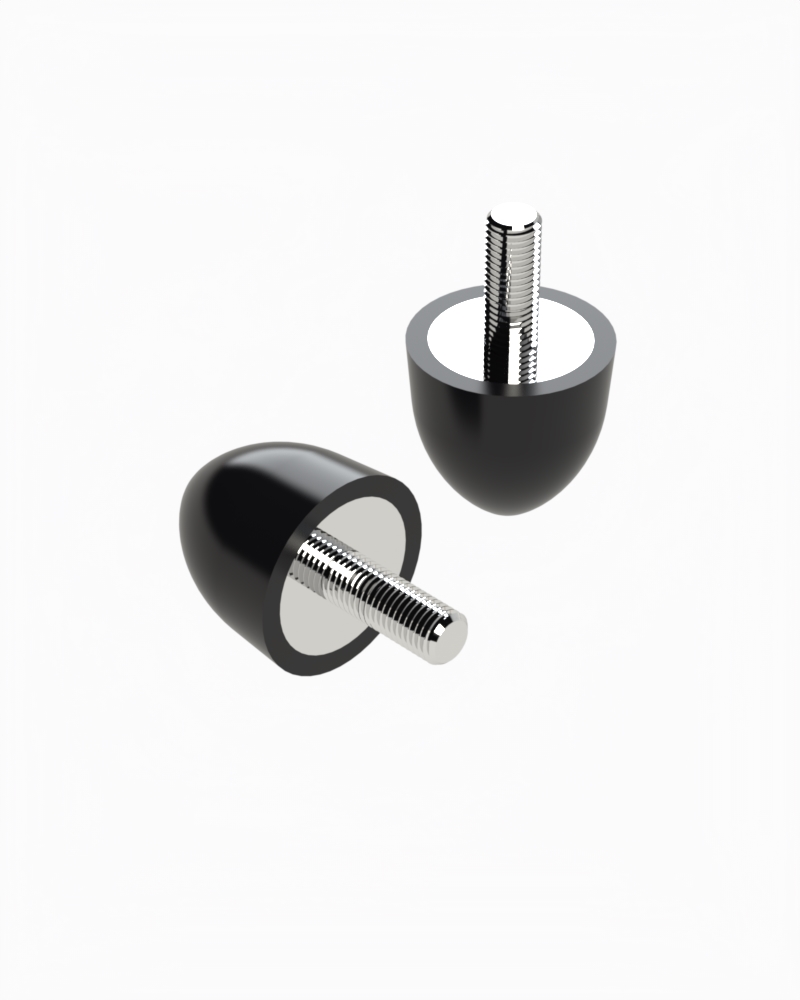 511 Series Single Bolt Connector Steel Supported Anti Vibration