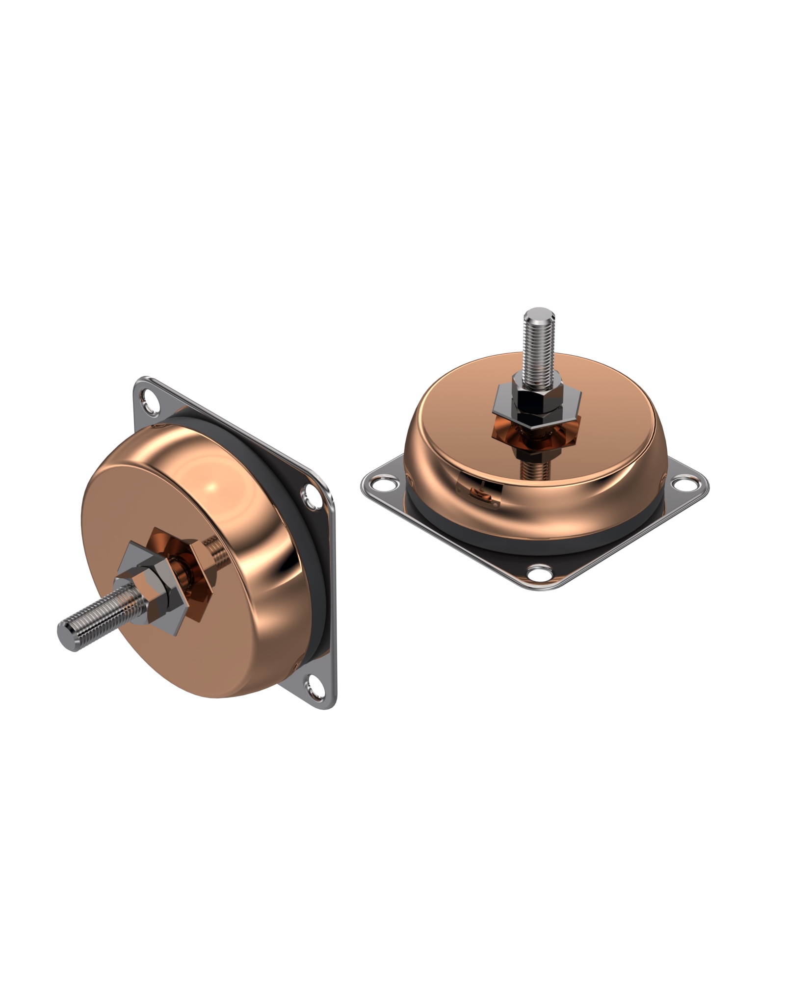 543 Series Single Bolt Hole Connector 

Fixed Metal Body Anti Vibration
