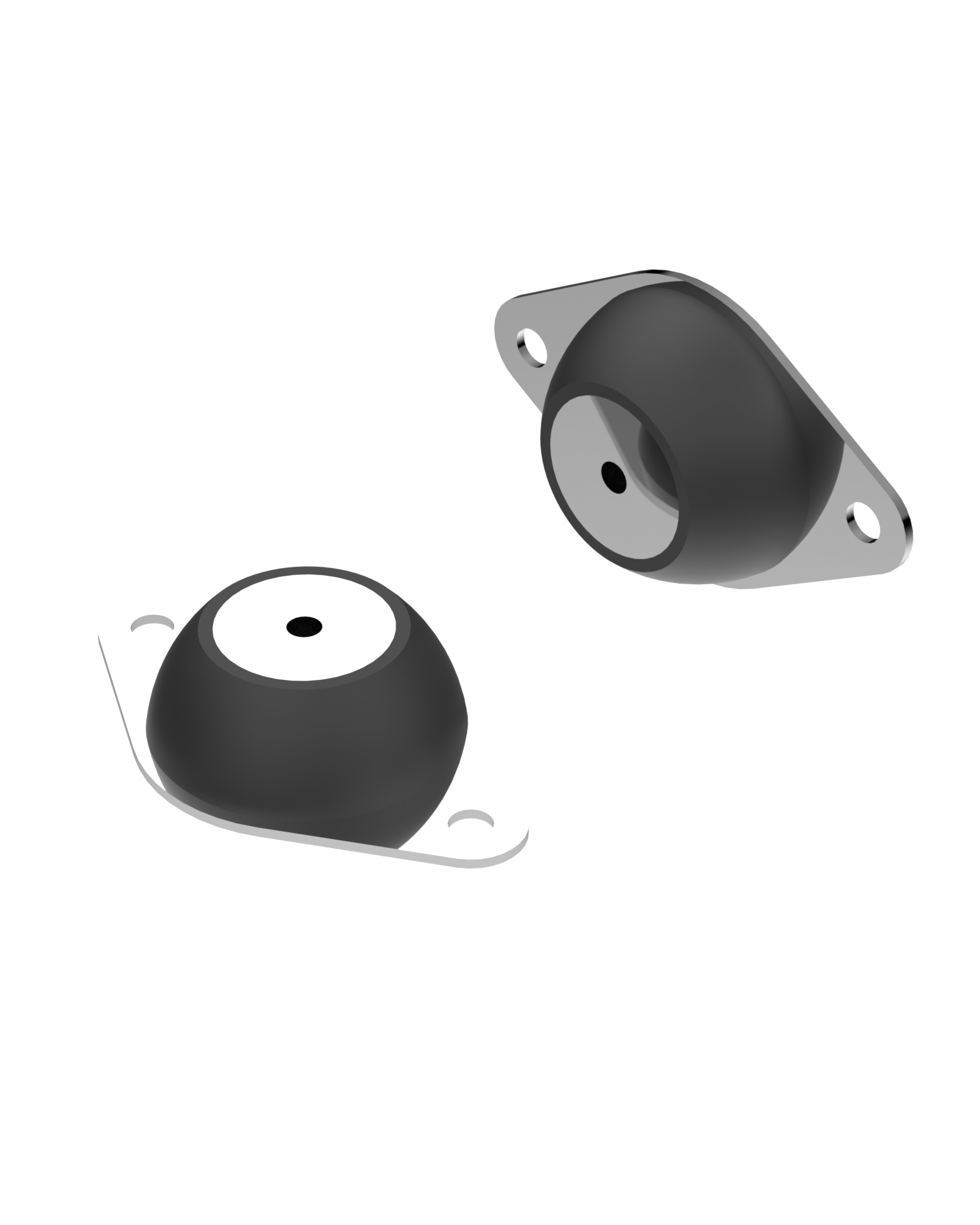 550 Series Single Nut Hole Connectore Fixed Steel Supported Anti Vibration