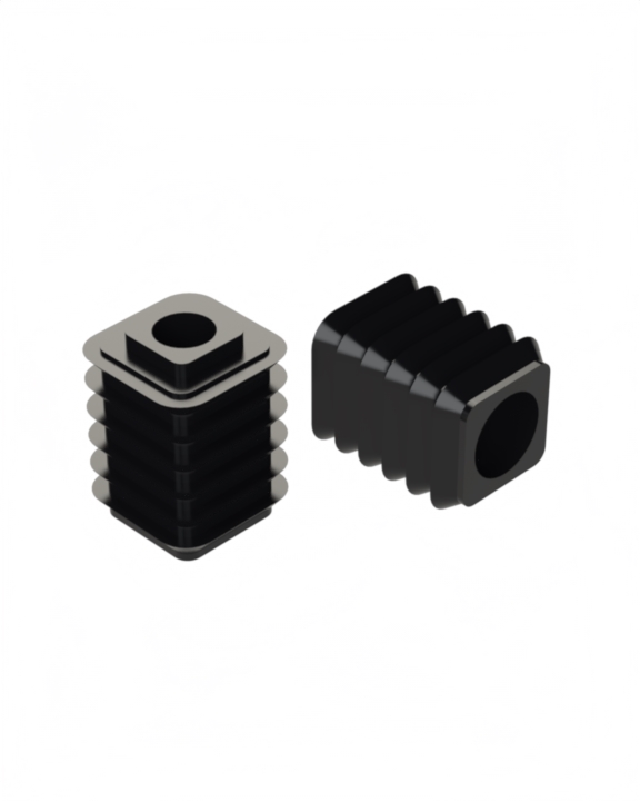 828 Series Non-Cap with Nut Connector Pipe Profile Dissasembled Product Solutions